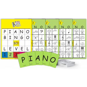 P-I-A-N-O Bingo (Level 2)