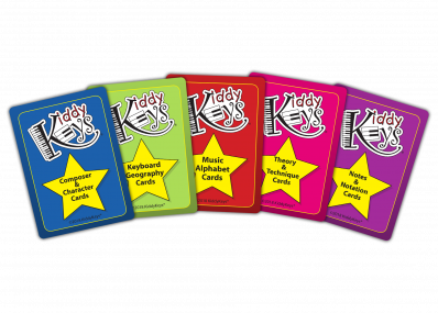 KiddyKeys Cards (Set of 5)