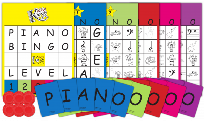 P-I-A-N-O Bingo (Complete Package) 