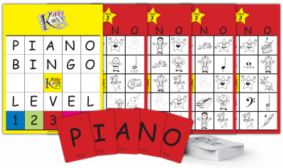 P-I-A-N-O Bingo (Level 3)