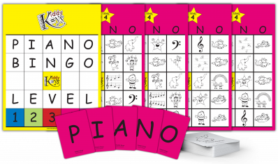 P-I-A-N-O Bingo (Level 4)