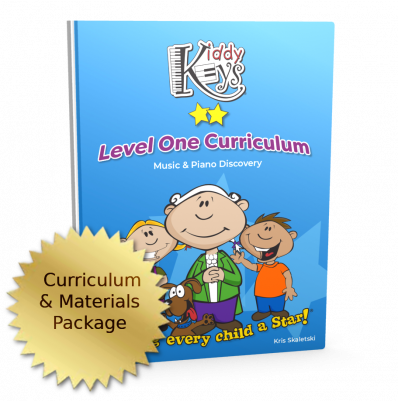 EXTRA SAVINGS! KiddyKeys Level One Curriculum and Teaching Materials Package 